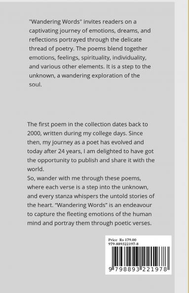 Wandering Words: A Poetic Journey!
