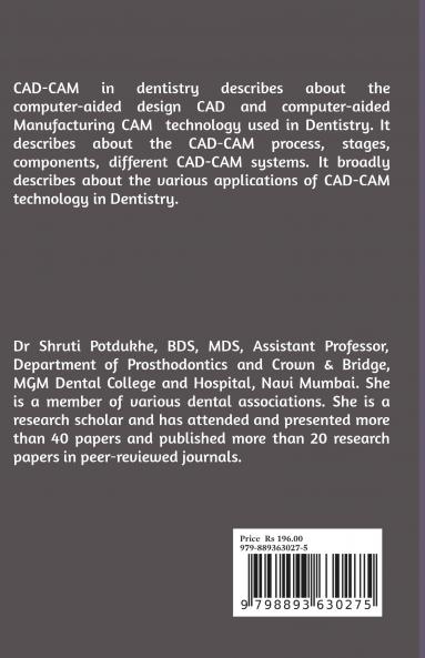CAD-CAM in Dentistry