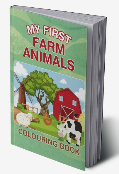 My First Farm Animals Colouring Book