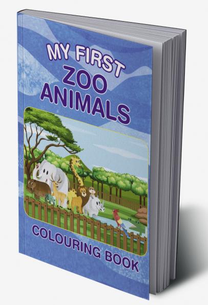 My First Zoo Animals Colouring Book
