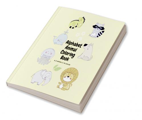 Alphabet Animal Coloring Book