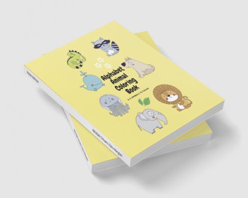 Alphabet Animal Coloring Book