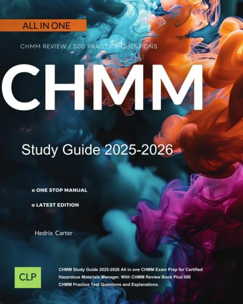 CHMM Study Guide 2025-2026