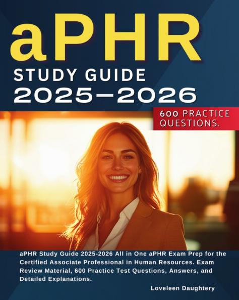 aPHR Study Guide 2025-2026