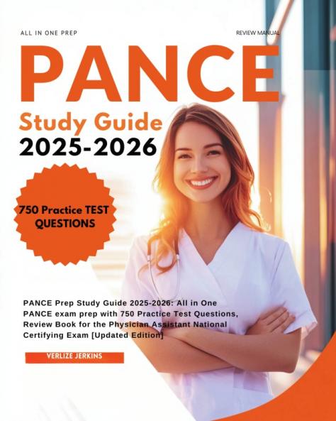 PANCE Prep Study Guide 2025-2026