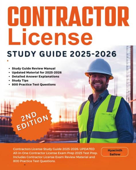 Contractors License Study Guide 2025-2026