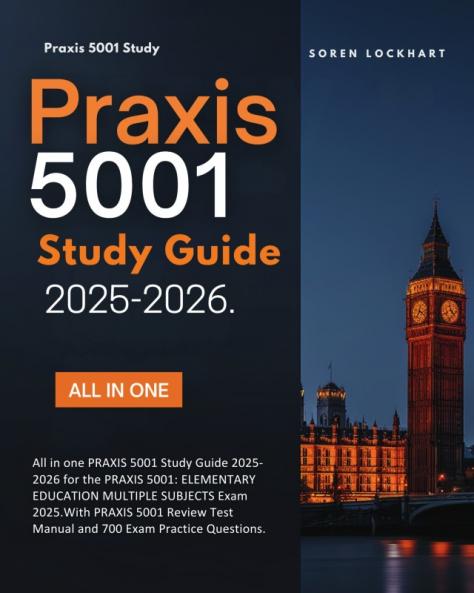 PRAXIS 5001 Study Guide 2025-2026: