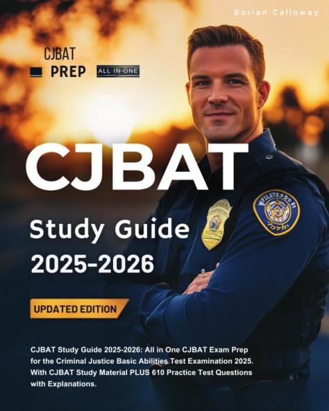 CJBAT Study Guide 2025-2026