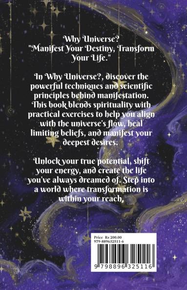 WHY UNIVERSE?