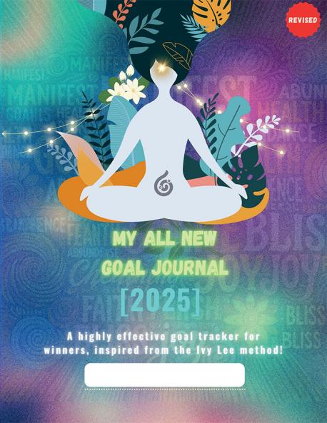 My all new GOAL Journal (2025): A highly effective goal tracker for winners inspired from the Ivy Lee method!