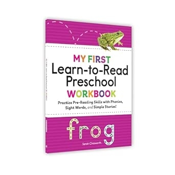 MY FIRST LEARN-TO-READ PRESCHOOL WORKBOOK