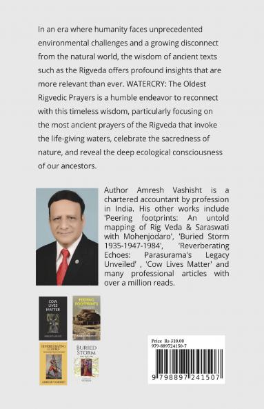 WATERCRY: THE OLDEST RIGVEDIC PRAYERS