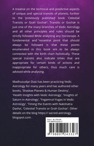 Unique Celestial Transits and Conjunctions