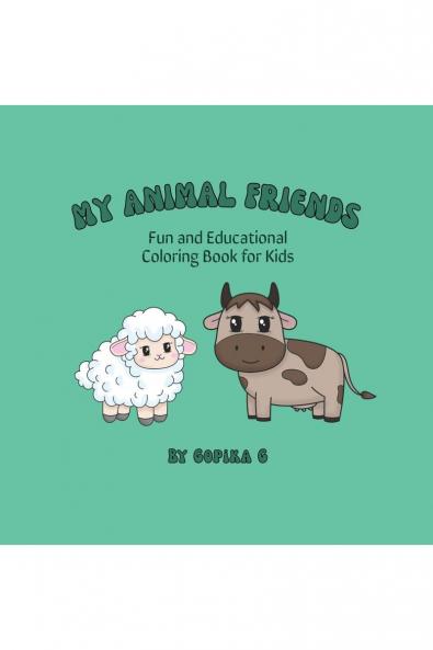 My Animal Friends: Fun & Educational Coloring Book for Kids