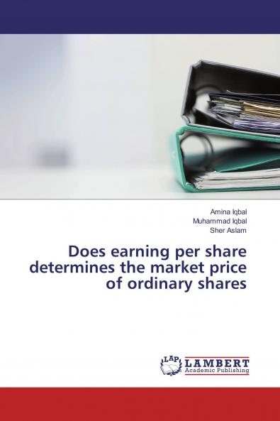 Does earning per share determines the market price of ordinary shares