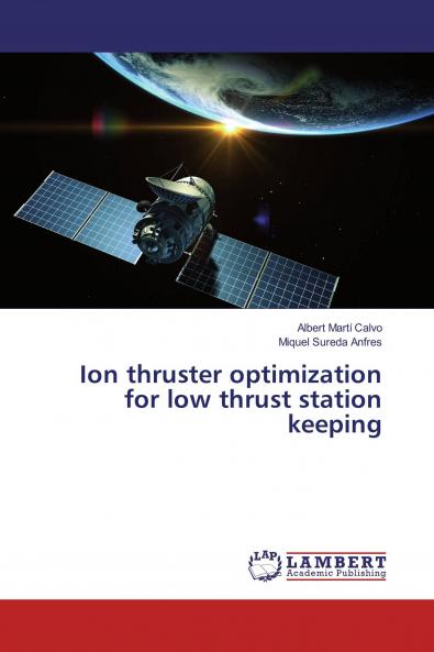 Ion thruster optimization for low thrust station keeping