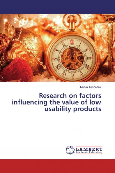 Research on factors influencing the value of low usability products