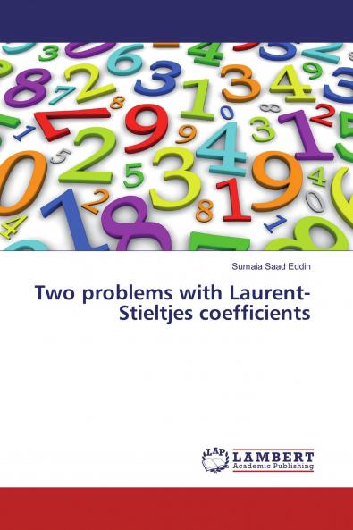 Two problems with Laurent-Stieltjes coefficients