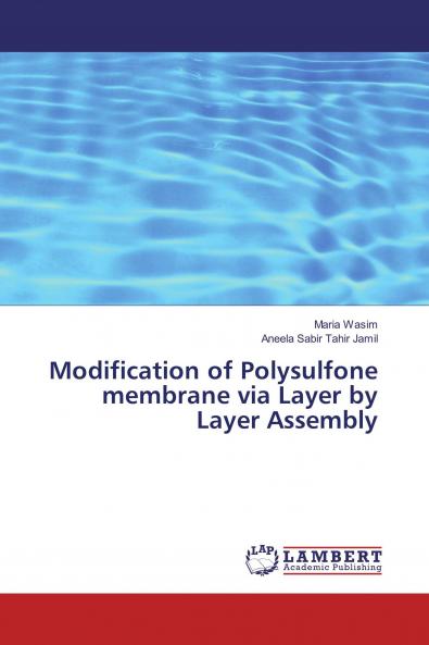 Modification of Polysulfone membrane via Layer by Layer Assembly