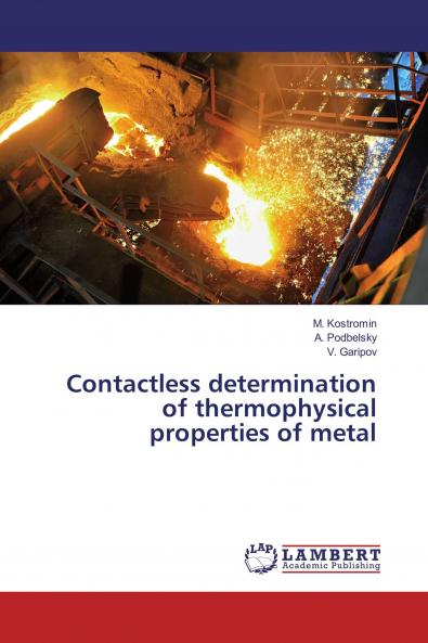 Contactless determination of thermophysical properties of metal