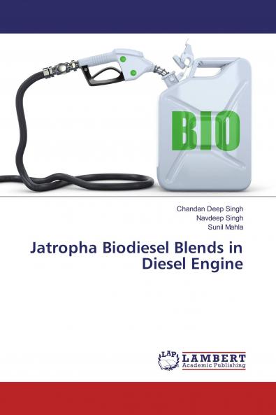 Jatropha Biodiesel Blends in Diesel Engine