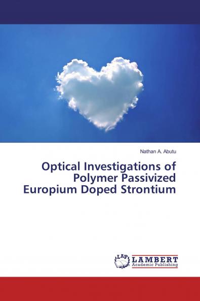 Optical Investigations of Polymer Passivized Europium Doped Strontium