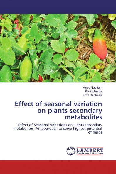 Effect of seasonal variation on plants secondary metabolites
