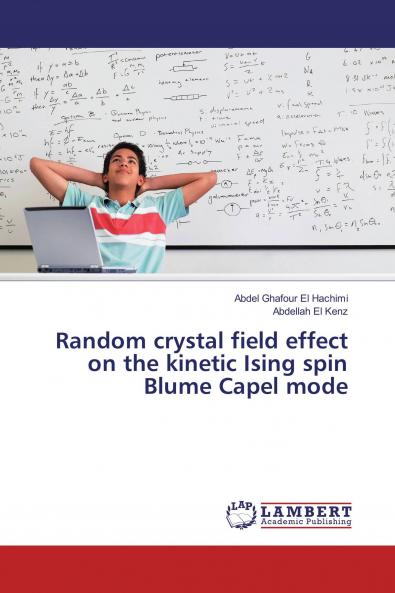Random crystal field effect on the kinetic Ising spin Blume Capel mode