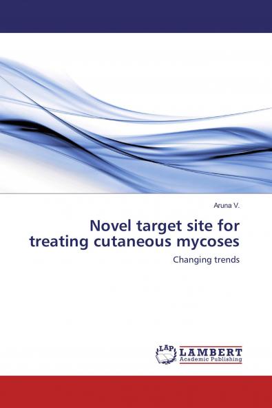 Novel target site for treating cutaneous mycoses