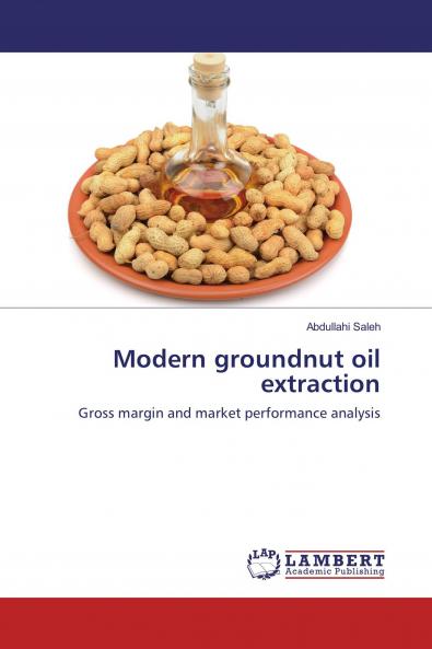 Modern groundnut oil extraction