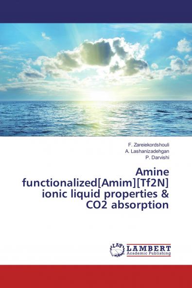 Amine functionalized[Amim][Tf2N] ionic liquid properties & CO2 absorption