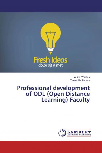 Professional development of ODL (Open Distance Learning) Faculty