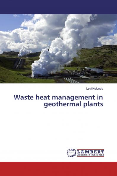 Waste heat management in geothermal plants