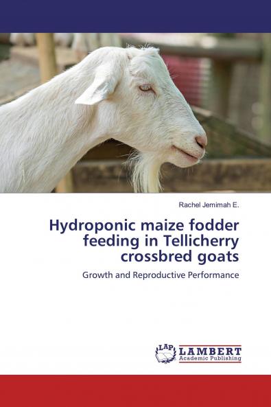 Hydroponic maize fodder feeding in Tellicherry crossbred goats