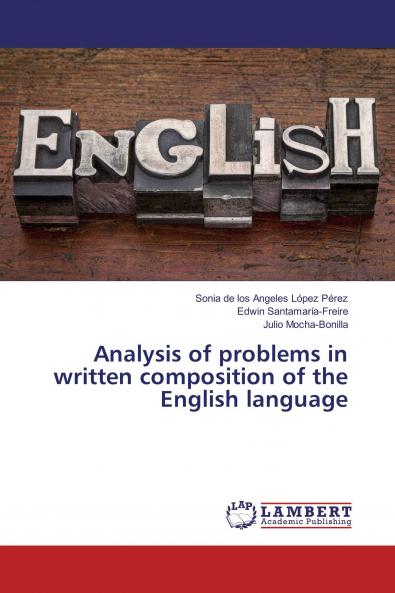 Analysis of problems in written composition of the English language
