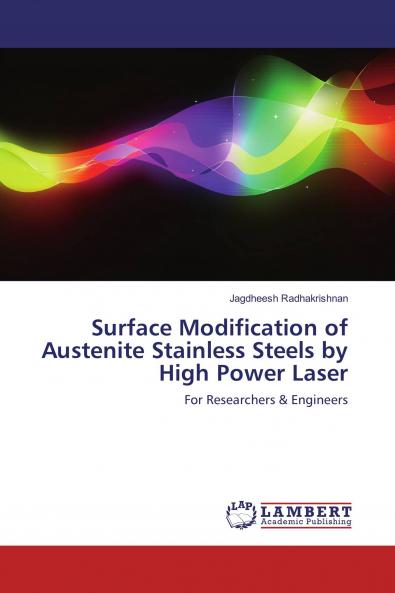 Surface Modification of Austenite Stainless Steels by High Power Laser