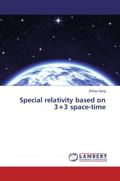 Special relativity based on 3+3 space-time