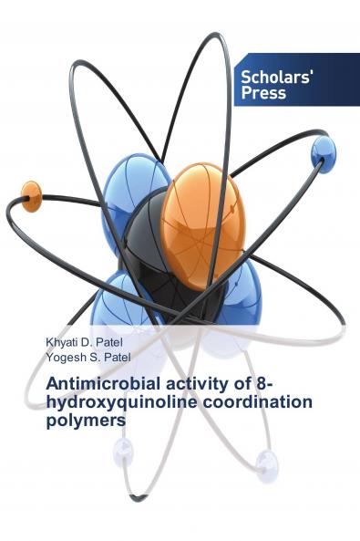 Antimicrobial activity of 8-hydroxyquinoline coordination polymers