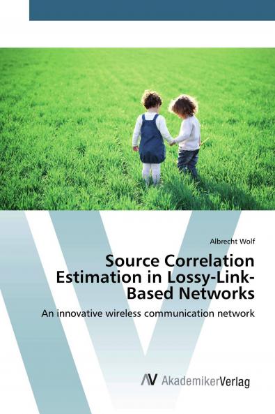 Source Correlation Estimation in Lossy-Link-Based Networks