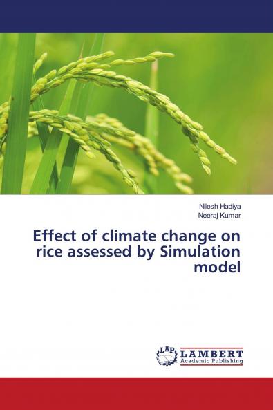 Effect of climate change on rice assessed by Simulation model