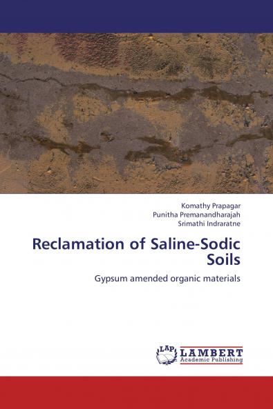 Reclamation of Saline-Sodic Soils