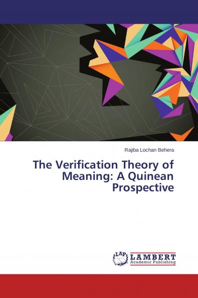 The Verification Theory of Meaning