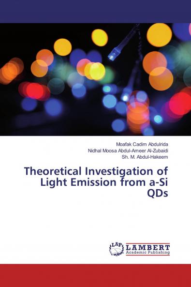 Theoretical Investigation of Light Emission from a-Si QDs