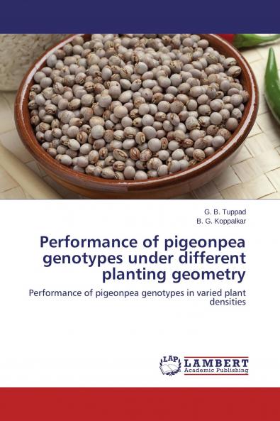 Performance of pigeonpea genotypes under different planting geometry