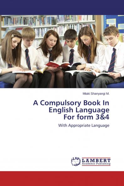A Compulsory Book In English Language For form 3&4