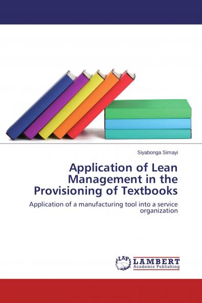 Application of Lean Management in the Provisioning of Textbooks