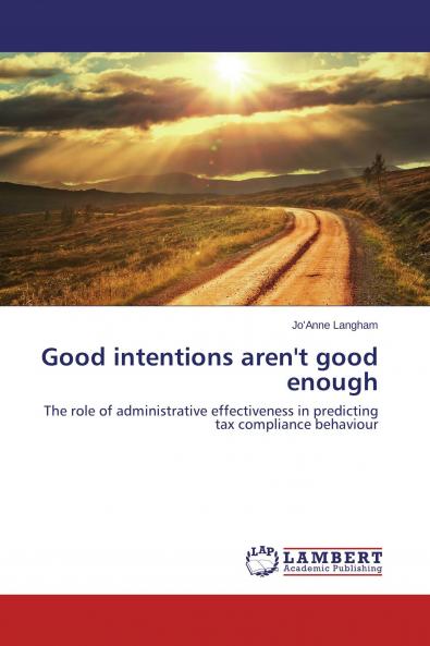 Good intentions aren't good enough
