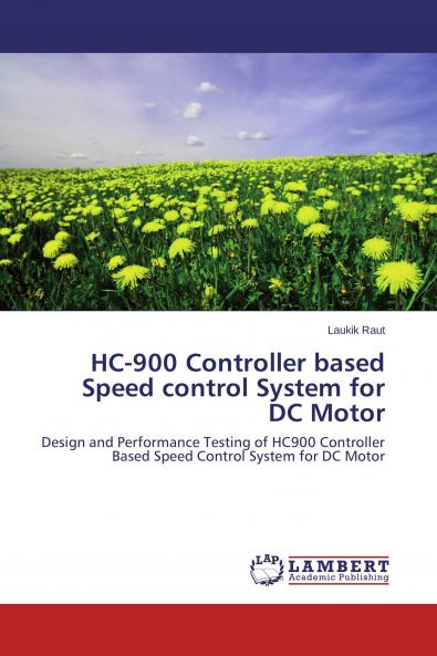 HC-900 Controller based Speed control System for DC Motor