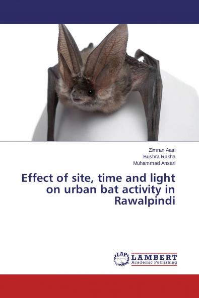 Effect of site time and light on urban bat activity in Rawalpindi