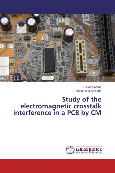 Study of the electromagnetic crosstalk interference in a PCB by CM